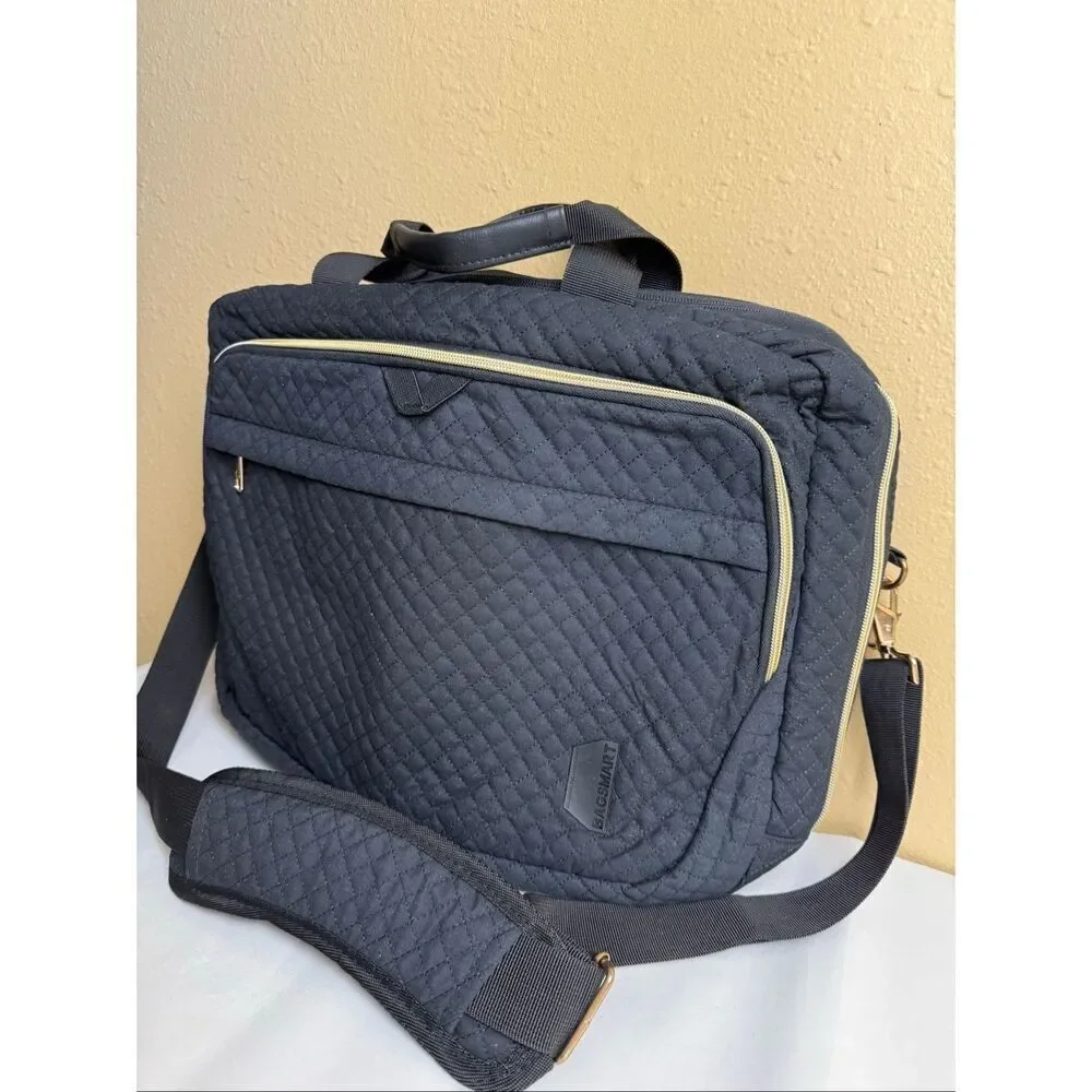“BAGSMART 15.6″ Laptop Bag / Briefcase (DIGI SMART, RFID-Blocked)”